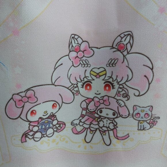 Super Cute Sailor Moon Sanrio Tote Bag My Melody Pink Tote Practical Tote - Picture 2 of 14